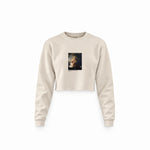 The Storm on the Sea of Galilee Crop Sweatshirt – Krem