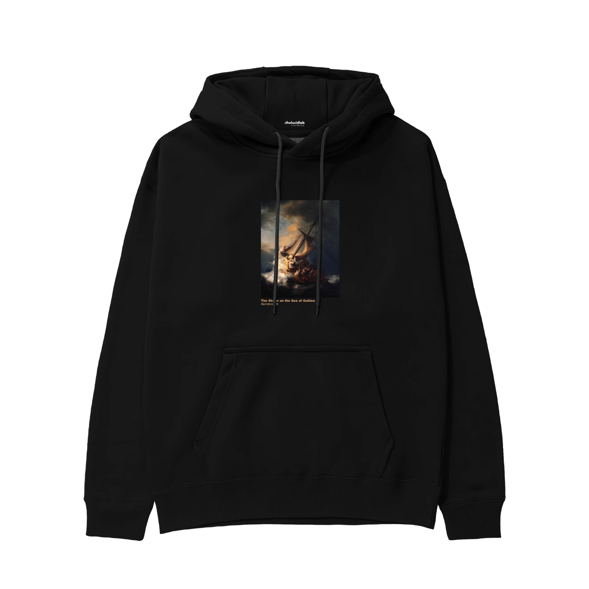 The Storm on the Sea of Galilee Hoodie – Siyah