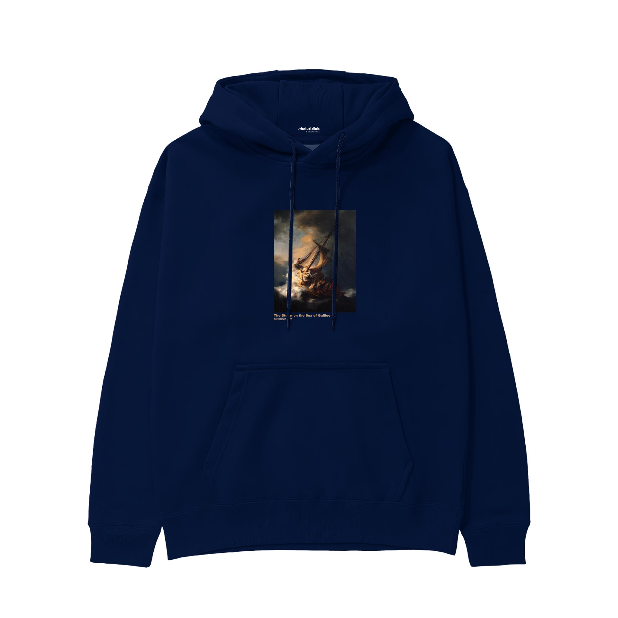 The Storm on the Sea of Galilee Hoodie – Lacivert