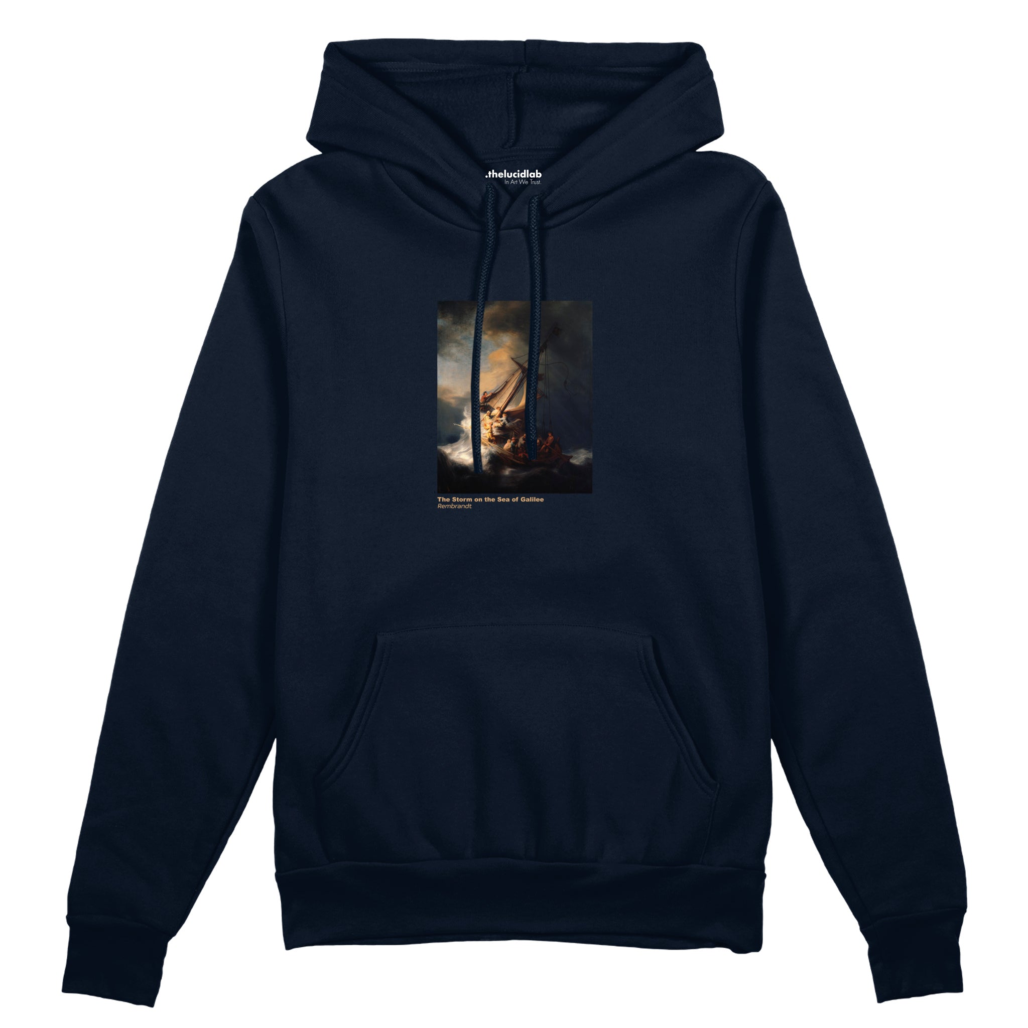 The Storm on the Sea of Galilee Oversize Hoodie – Lacivert