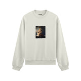 The Storm on the Sea of Galilee Oversize Sweatshirt – Beyaz