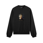 The Storm on the Sea of Galilee Oversize Sweatshirt – Siyah