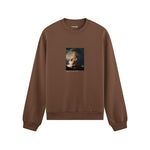 The Storm on the Sea of Galilee Oversize Sweatshirt – Kahverengi