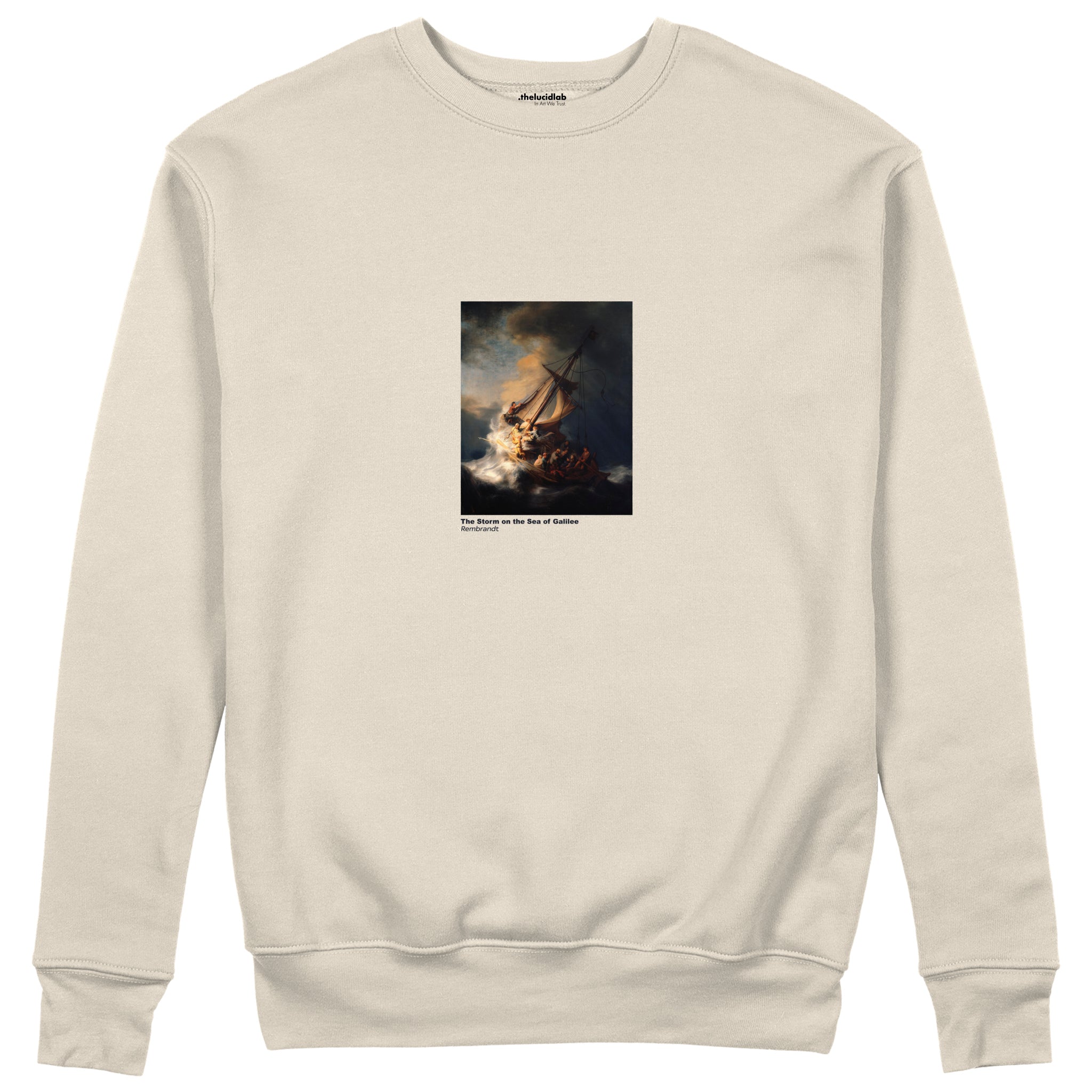 The Storm on the Sea of Galilee Sweatshirt – Bej