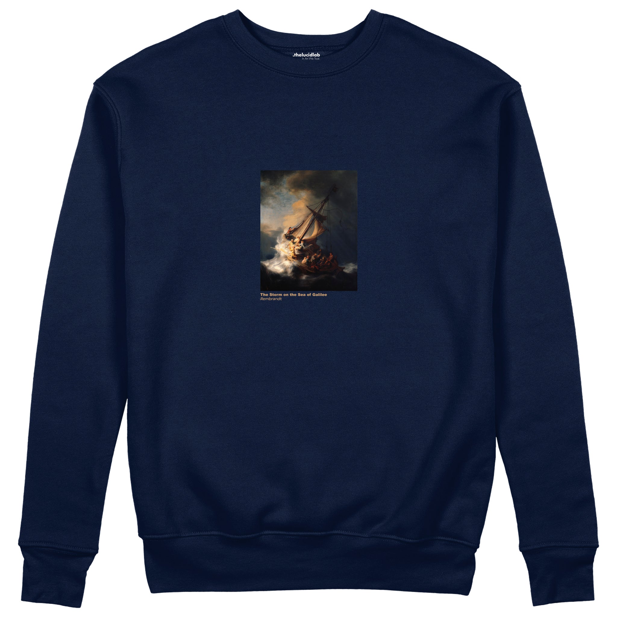 The Storm on the Sea of Galilee Sweatshirt – Lacivert