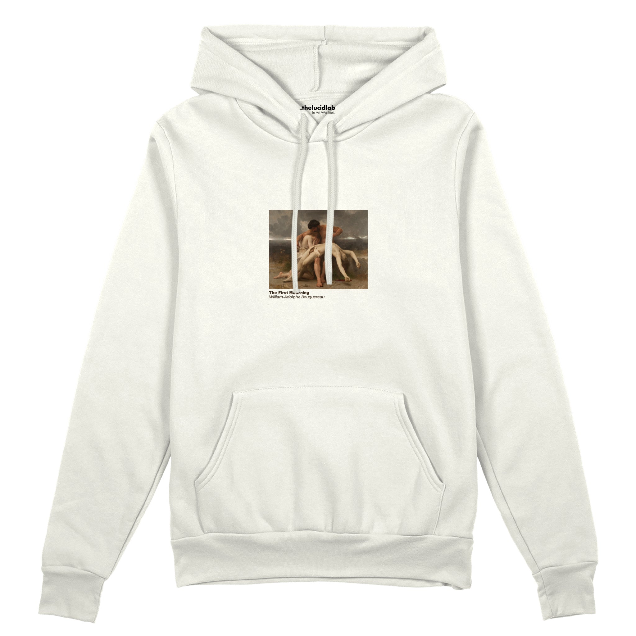 The First Mourning Oversize Hoodie – Beyaz