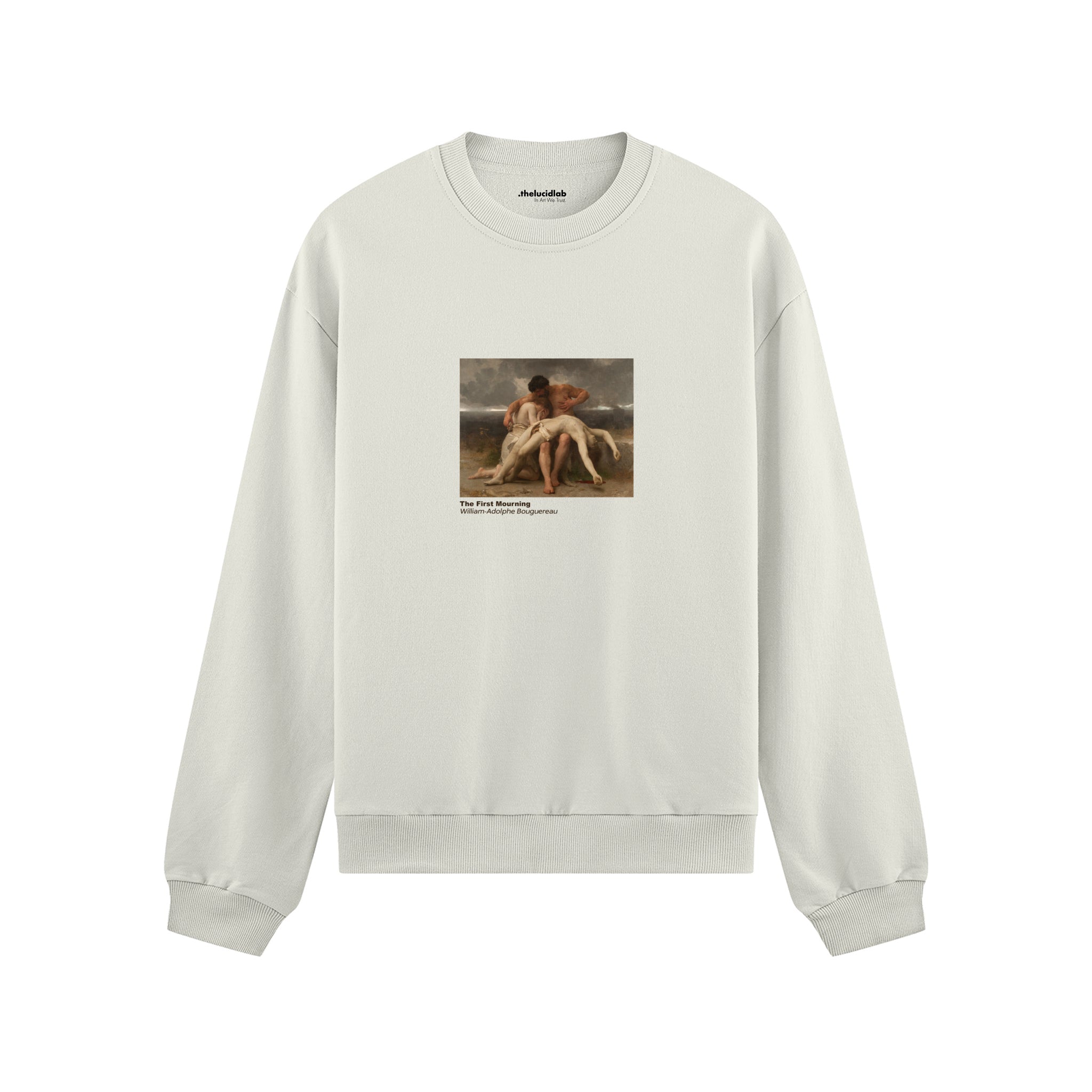 The First Mourning Oversize Sweatshirt – Beyaz