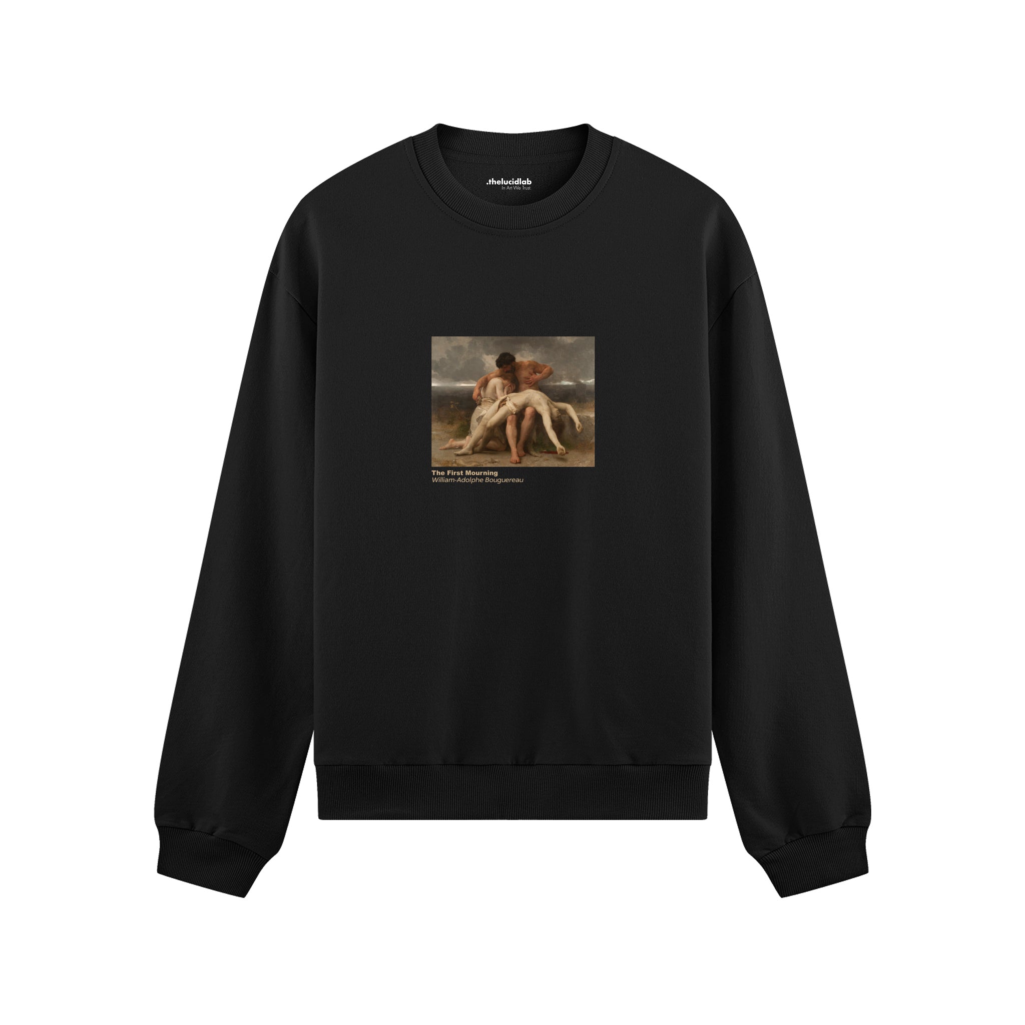 The First Mourning Oversize Sweatshirt – Siyah