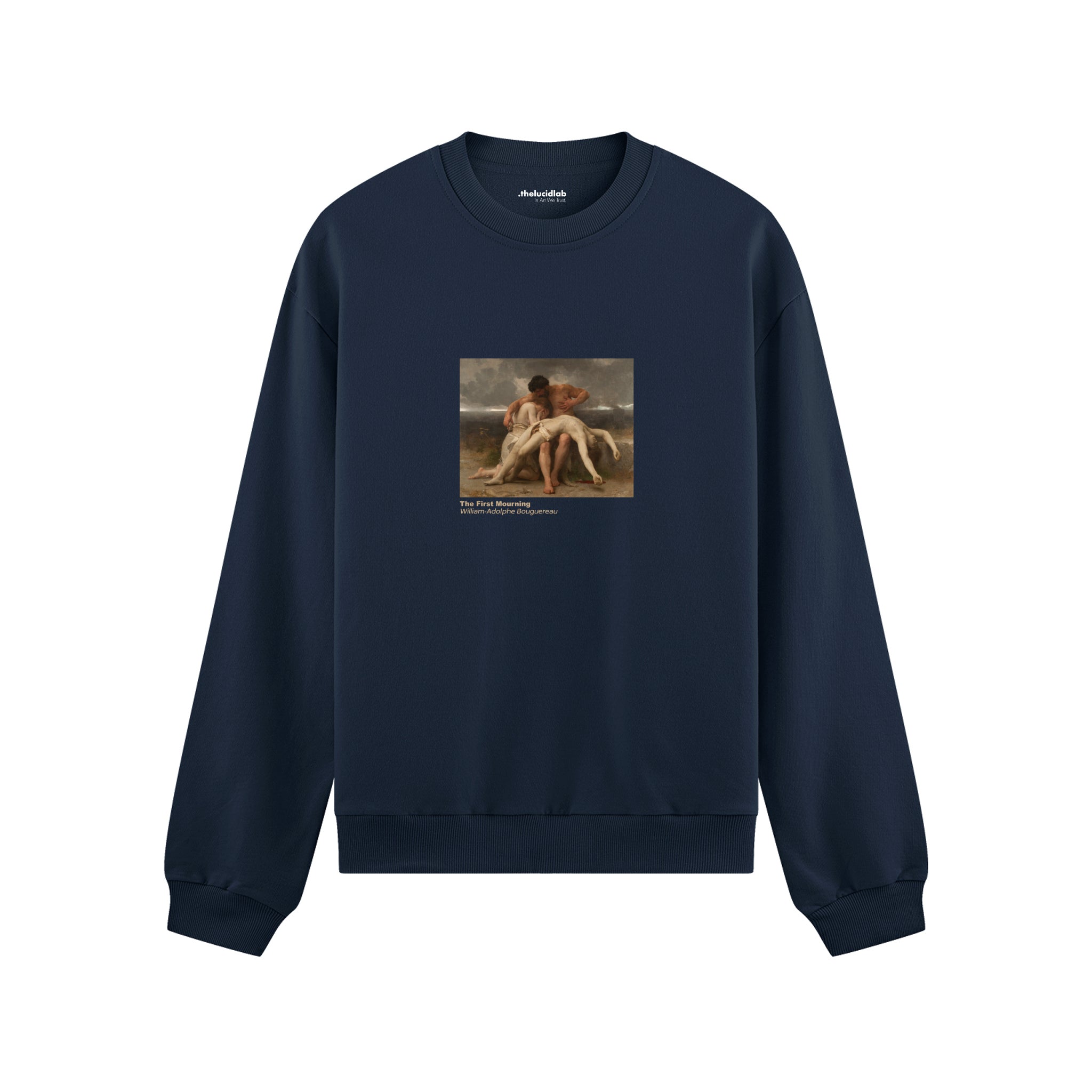 The First Mourning Oversize Sweatshirt – Lacivert