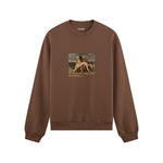 The First Mourning Oversize Sweatshirt – Kahverengi