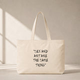 Sex And Art Club Tote Bag – ön görünüm