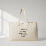 Sex And Art Daily Tote Bag – ön görünüm