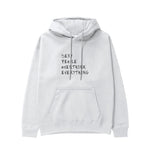 Sexy People Overthink Hoodie - Beyaz - ön görünüm