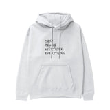 Sexy People Overthink Hoodie - Beyaz - ön görünüm