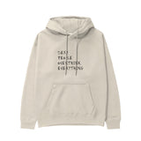 Sexy People Overthink Hoodie - Krem - ön görünüm
