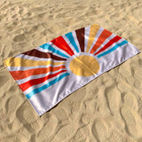 Shades of Sun / Retro Plaj Havlusu