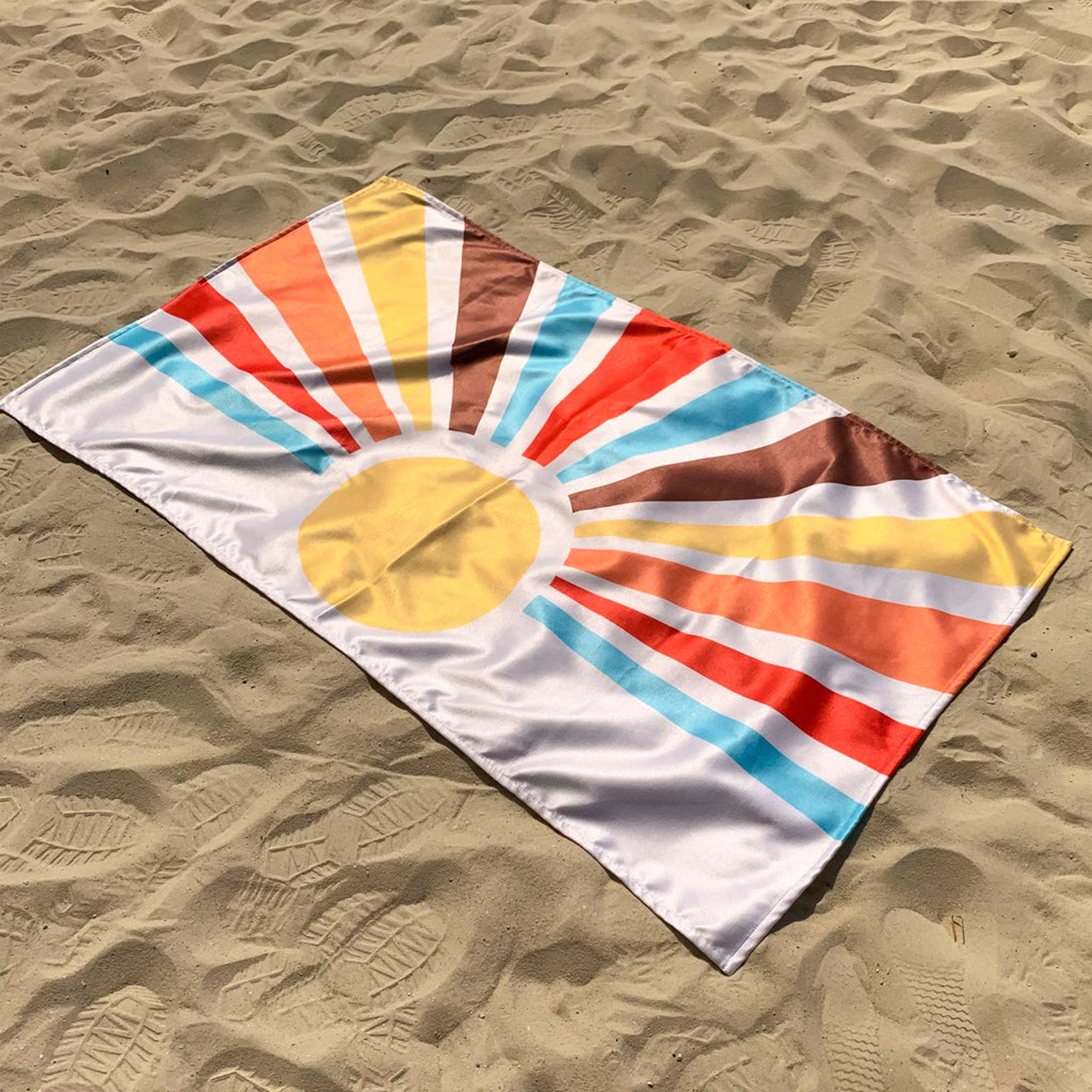 Shades of Sun / Retro Plaj Havlusu