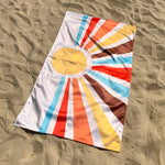 Shades of Sun / Retro Plaj Havlusu