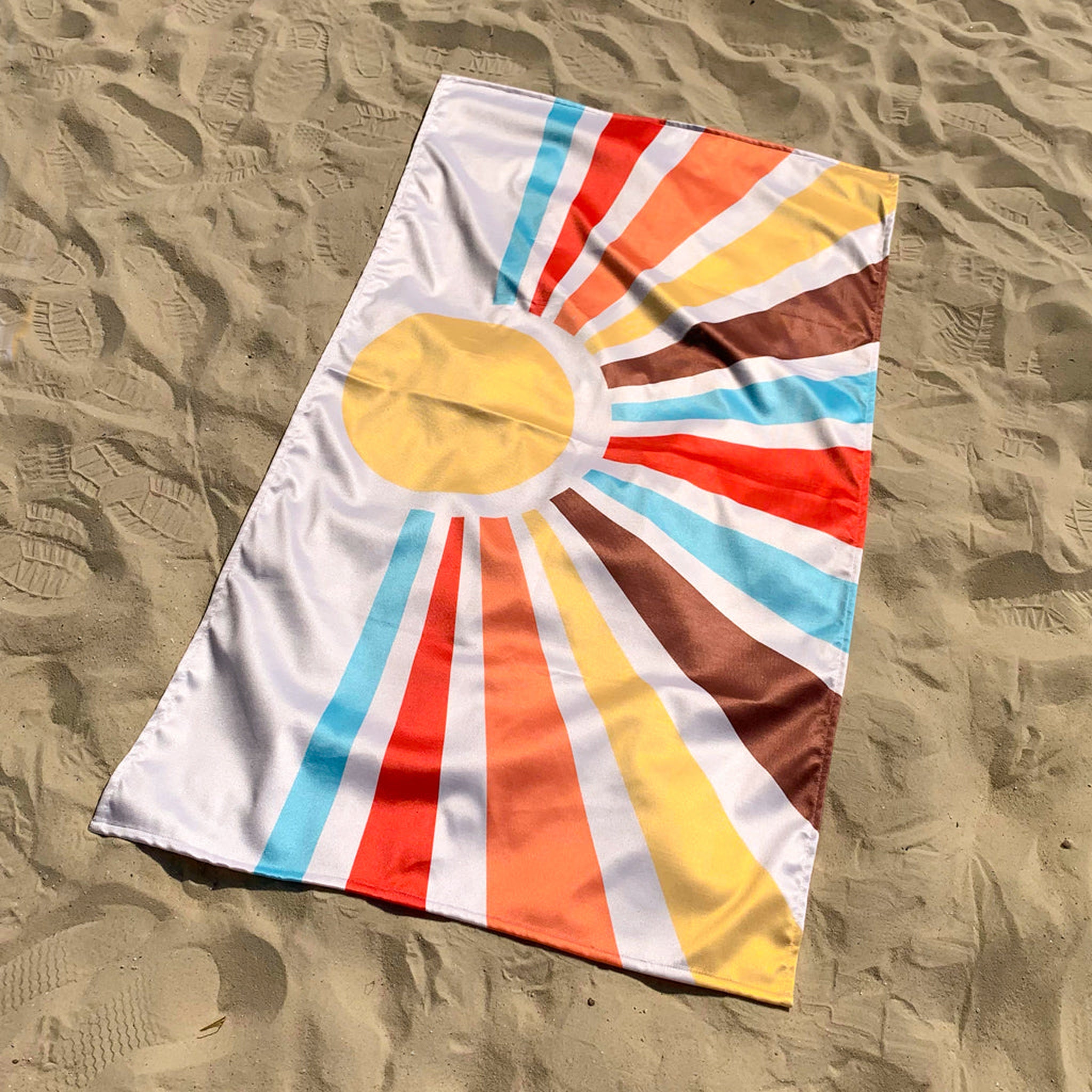 Shades of Sun / Retro Plaj Havlusu