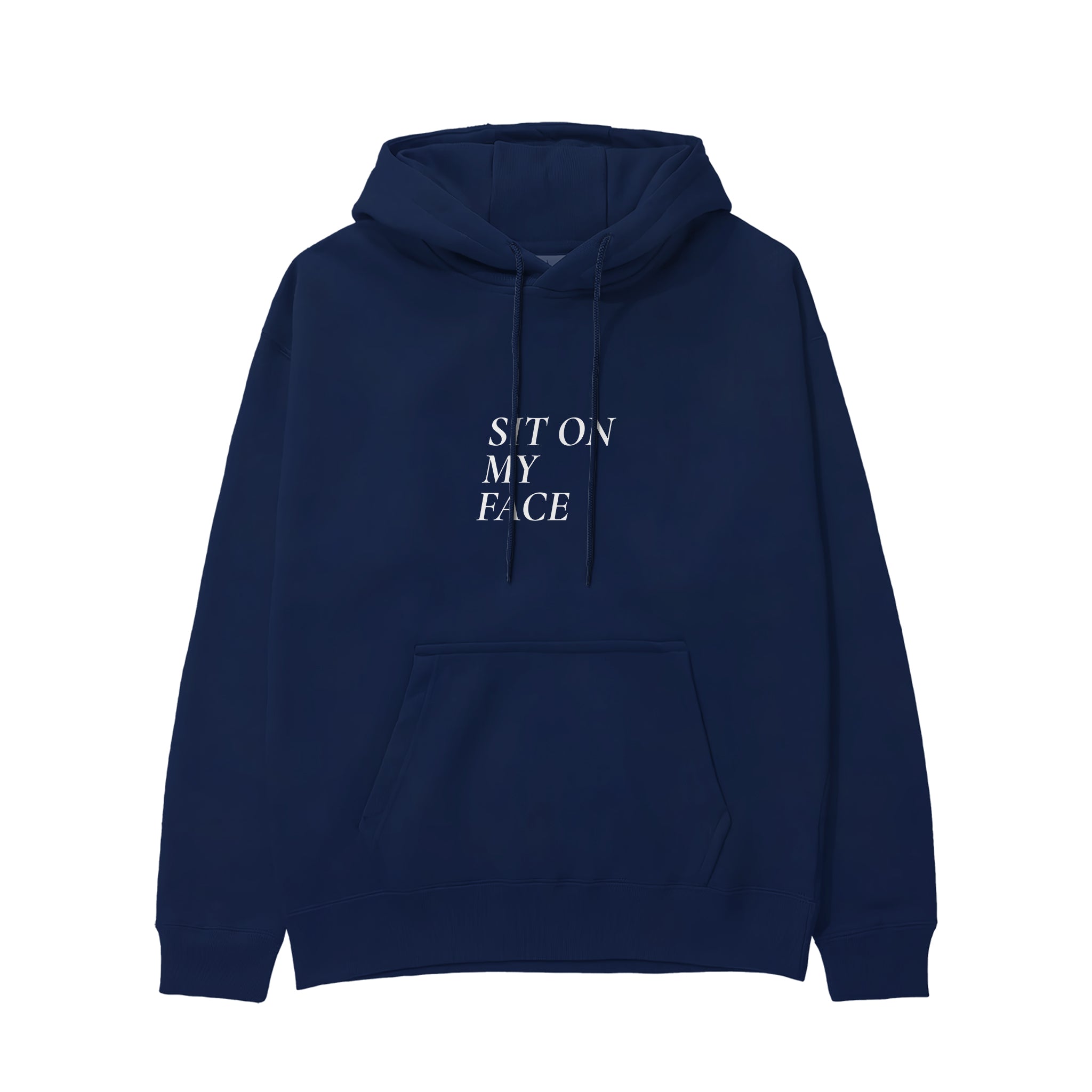 Sit On My Face Hoodie - Lacivert - ön görünüm