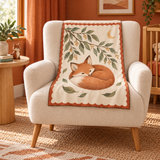 Sleepy Fox Polar Bebek Battaniyesi — Ana görünüm