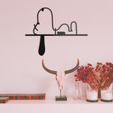 Sleepy Snoopy - Metal Duvar Dekoru