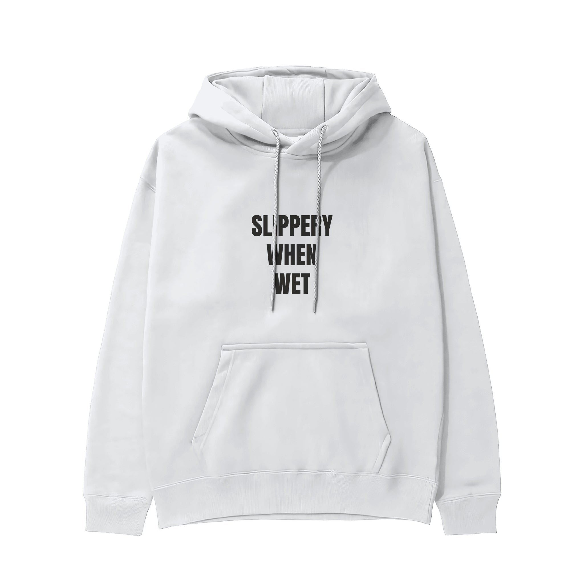 Slippery When Wet Hoodie - Beyaz - ön görünüm