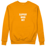 Slippery When Wet Sweatshirt - Turuncu - ön görünüm