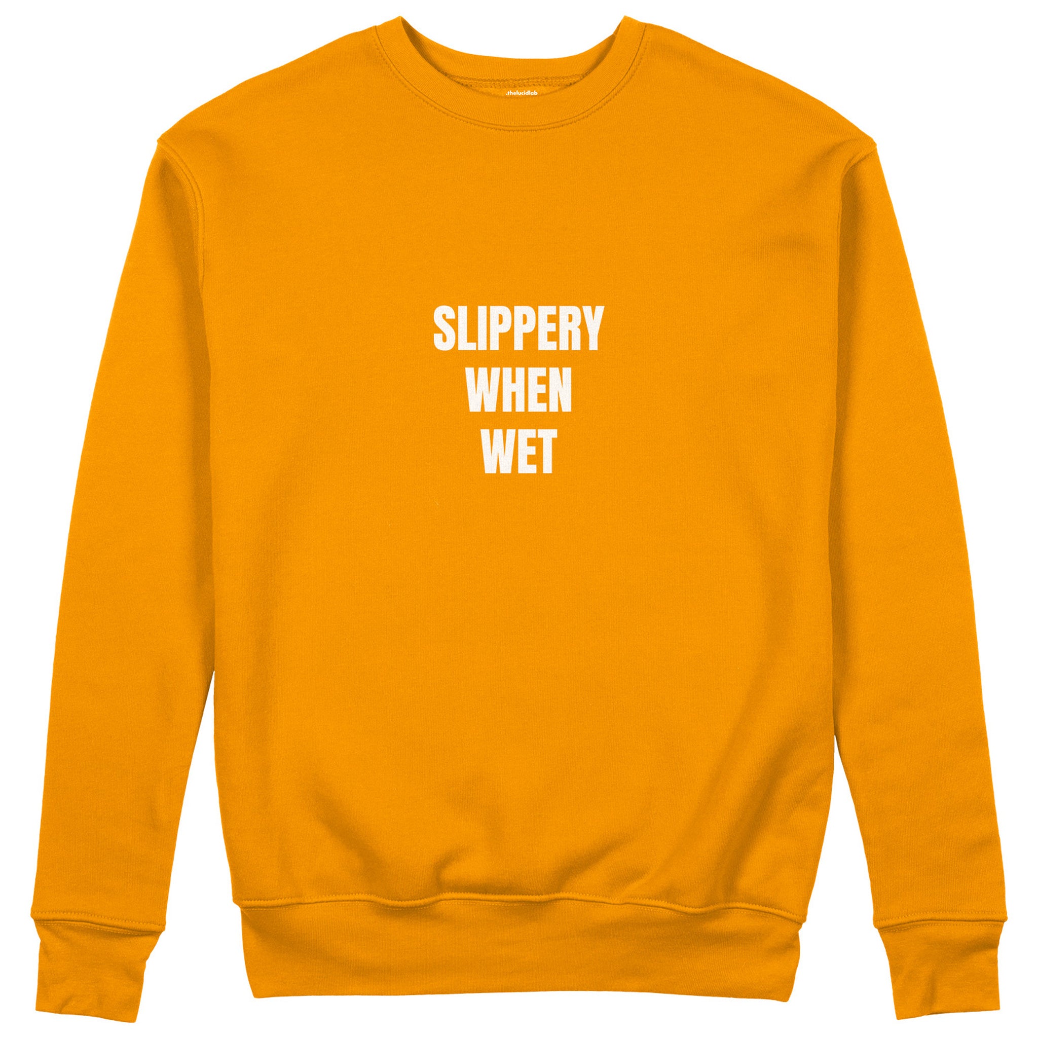 Slippery When Wet Sweatshirt - Turuncu - ön görünüm