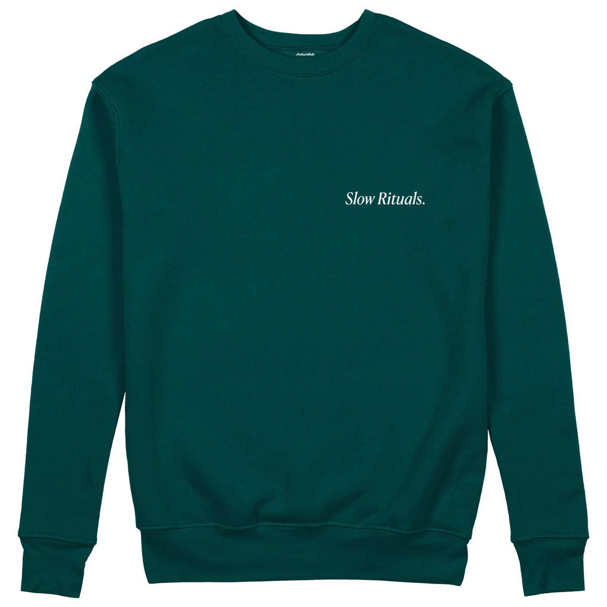 Slow Sunday Coffee Club Sweatshirt - Antrasit - ön görünüm