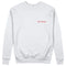 Slow Sunday Coffee Club Sweatshirt - Beyaz - ön görünüm