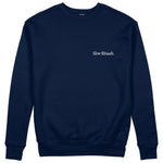 Slow Sunday Coffee Club Sweatshirt - Lacivert - ön görünüm