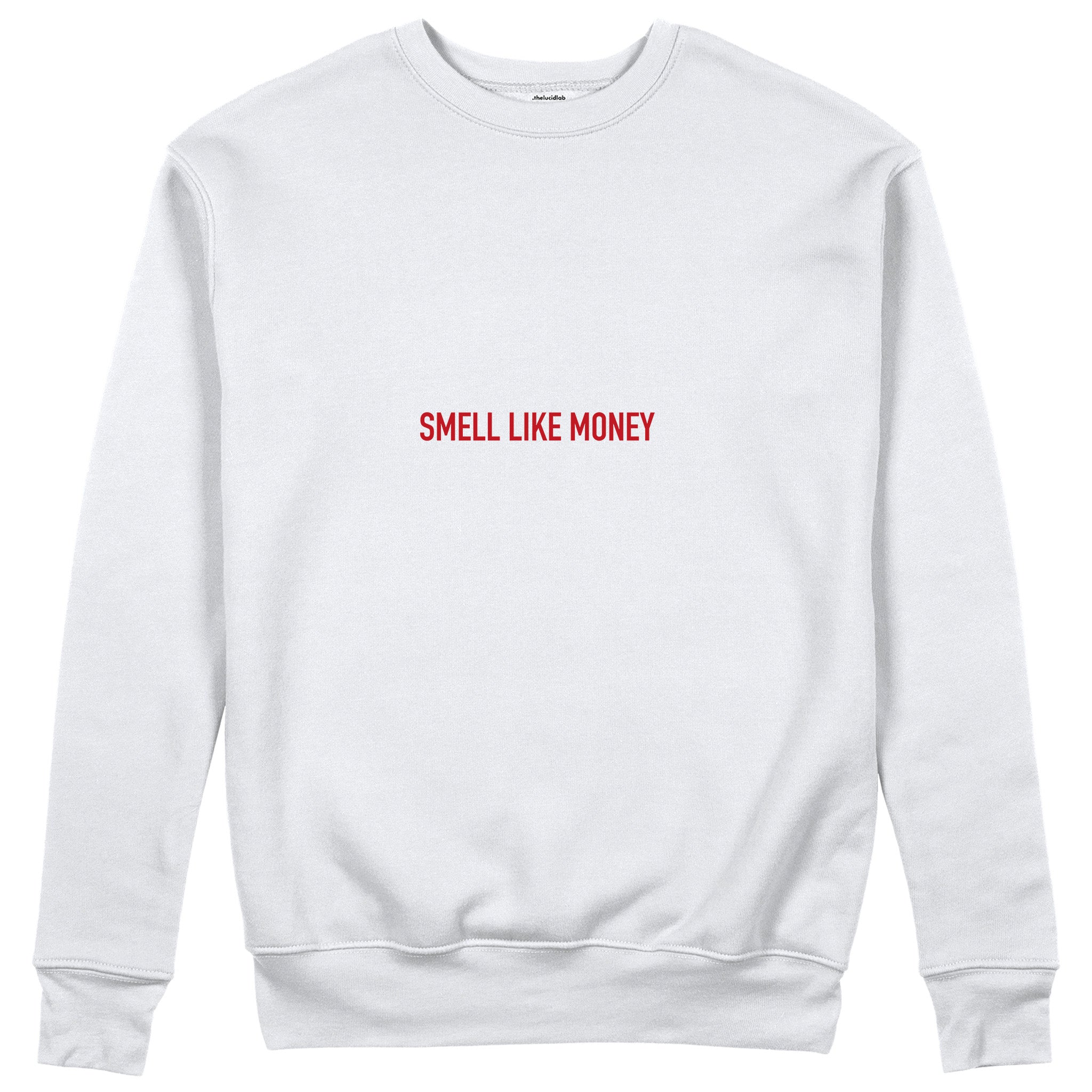 Smell Like Money Sweatshirt - Beyaz - ön görünüm