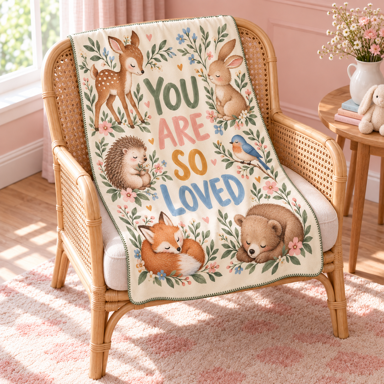 So Very Loved Polar Bebek Battaniyesi — Çapraz görünüm