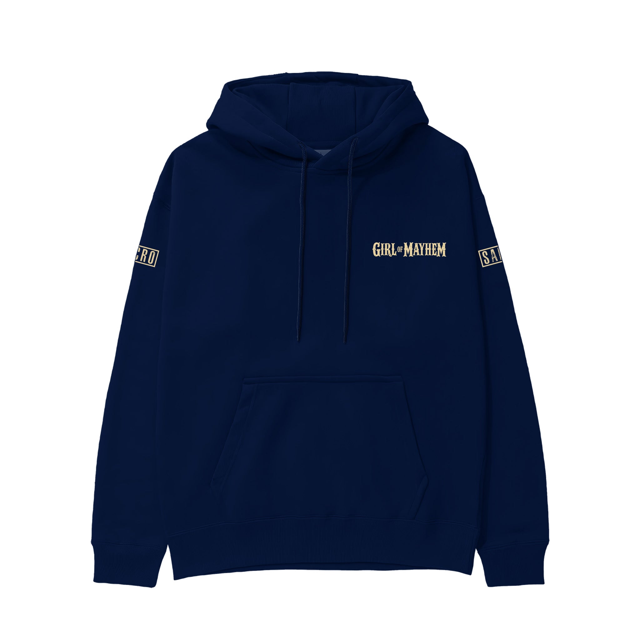 Sons Of Anarchy: Girl of Mayhem Hoodie - Lacivert - Ön görünüm