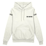 Sons Of Anarchy: Girl of Mayhem Oversize Hoodie - Beyaz - Ön görünüm