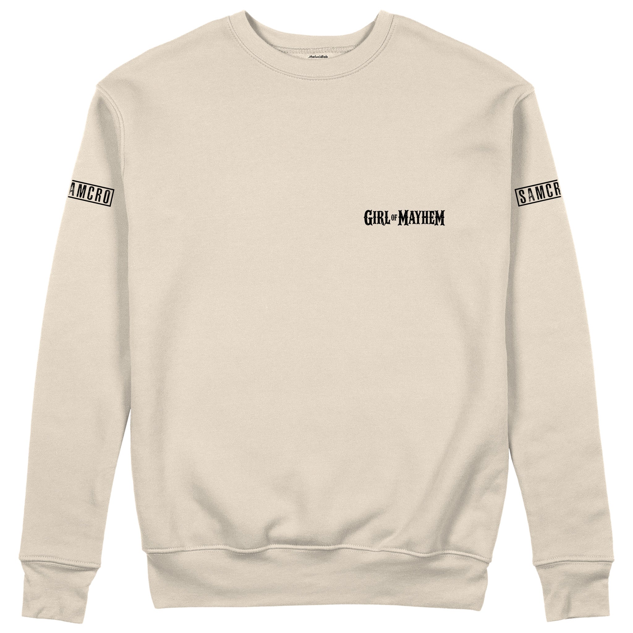 Sons Of Anarchy: Girl of Mayhem Sweatshirt - Bej - Ön görünüm