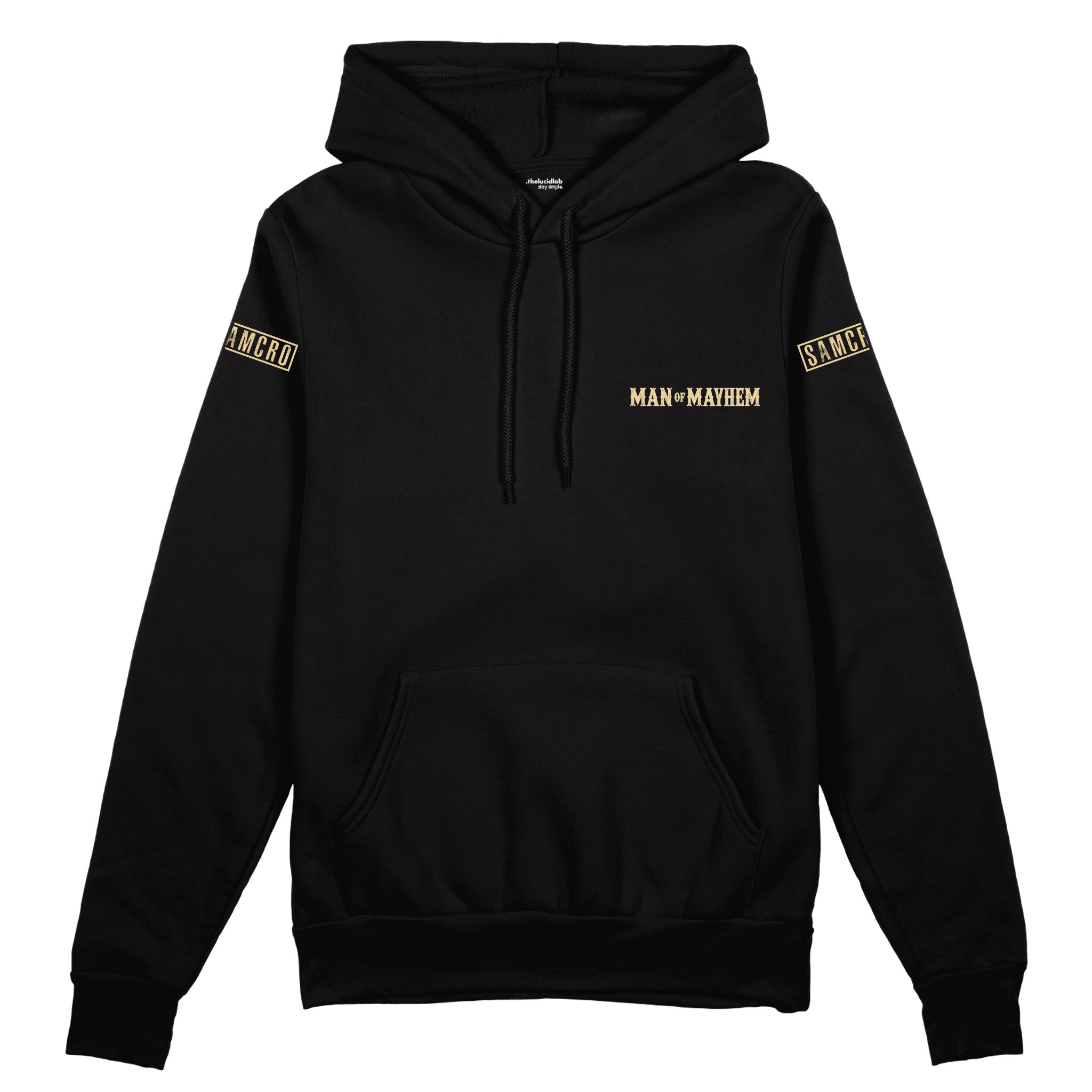 Sons Of Anarchy: Man of Mayhem Oversize Hoodie - Siyah - Ön görünüm