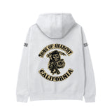 Sons Of Anarchy: Mayhem Hoodie - Beyaz - Arka görünüm