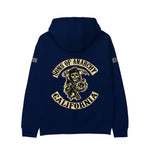 Sons Of Anarchy: Mayhem Hoodie - Lacivert - Arka görünüm