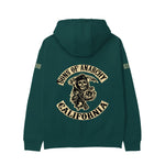 Sons Of Anarchy: Mayhem Hoodie - Koyu Yeşil - Arka görünüm