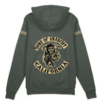 Sons Of Anarchy: Mayhem Oversize Hoodie - Antrasit - Arka görünüm