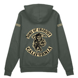 Sons Of Anarchy: Mayhem Oversize Hoodie - Antrasit - Arka görünüm