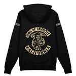 Sons Of Anarchy: Mayhem Oversize Hoodie - Siyah - Arka görünüm