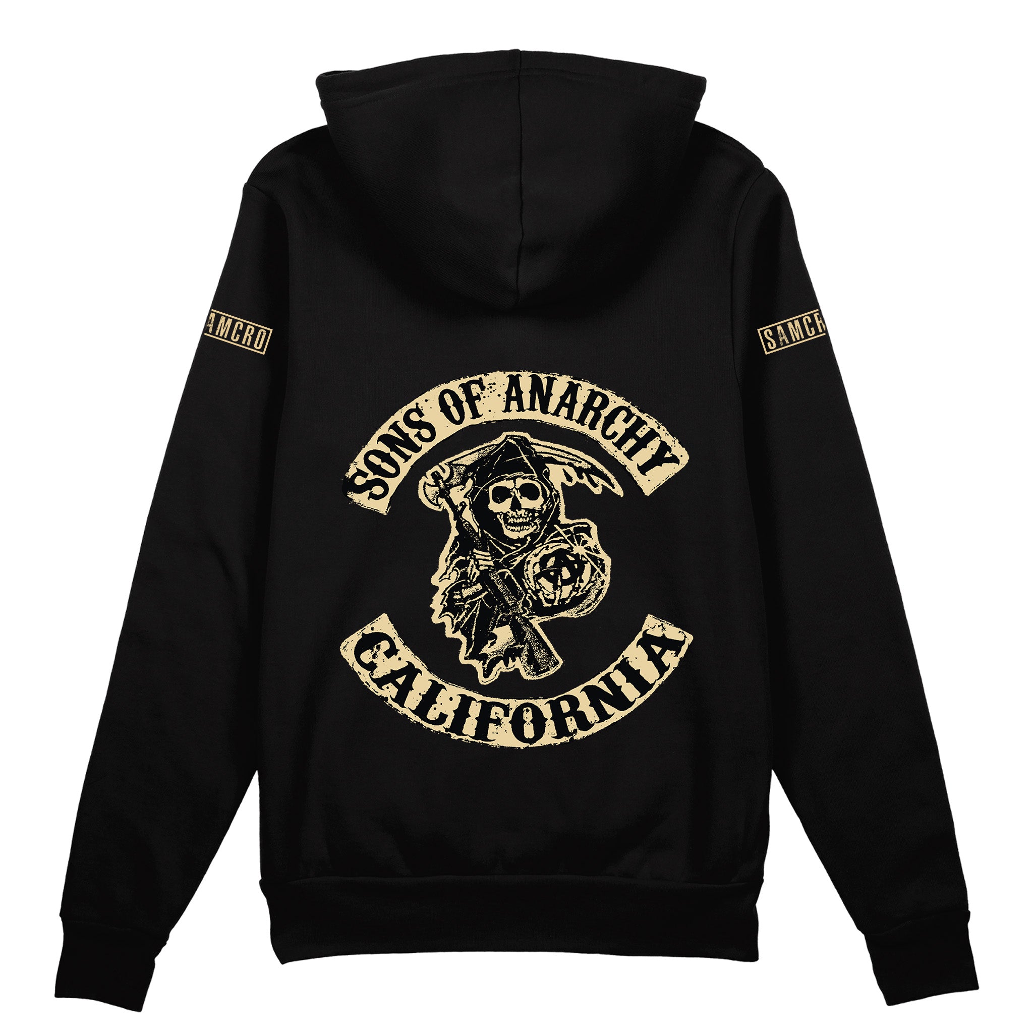 Sons Of Anarchy: Mayhem Oversize Hoodie - Siyah - Arka görünüm