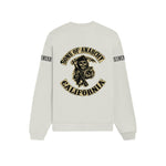Sons Of Anarchy: Mayhem Oversize Sweatshirt - Beyaz - Arka görünüm