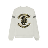 Sons Of Anarchy: Mayhem Oversize Sweatshirt - Beyaz - Arka görünüm