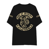 Sons Of Anarchy: Mayhem Oversize Tişört - Siyah - Arka görünüm