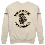 Sons Of Anarchy: Mayhem Sweatshirt - Bej - Arka görünüm