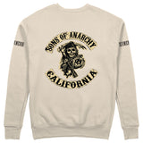 Sons Of Anarchy: Mayhem Sweatshirt - Bej - Arka görünüm